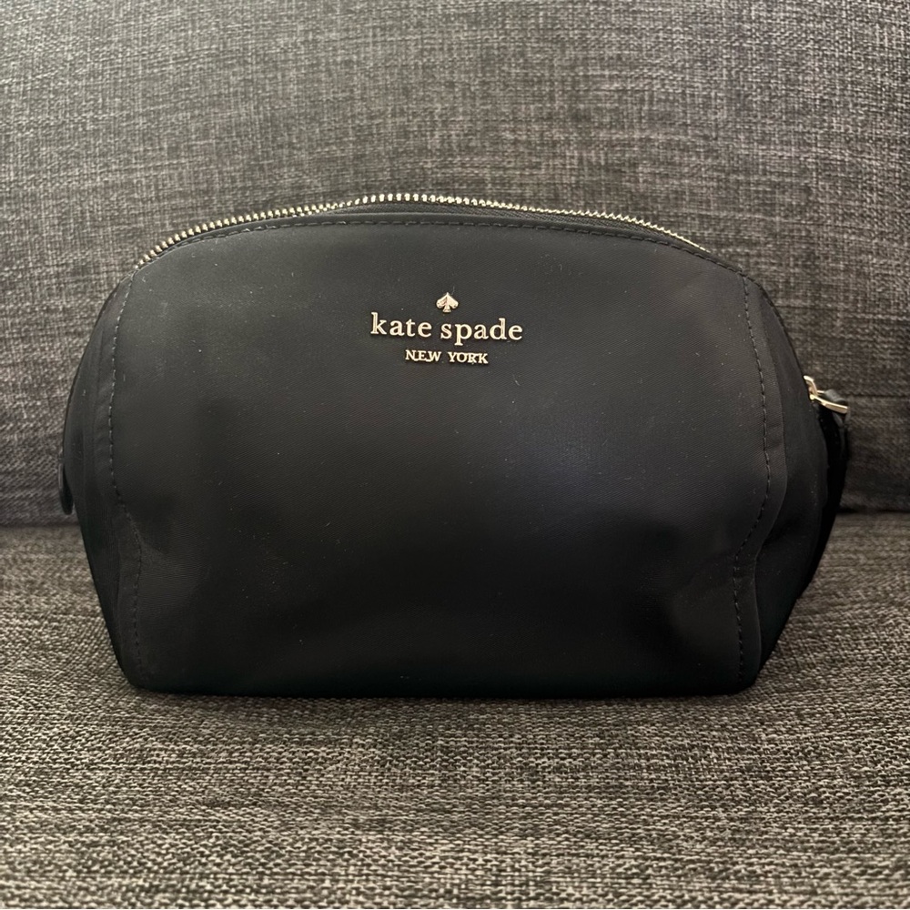 Kate Spade Black Zippered Pouch